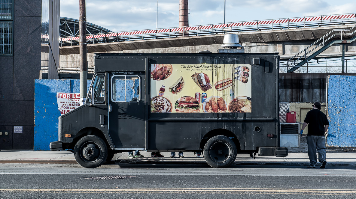 Food truck in Coney Island